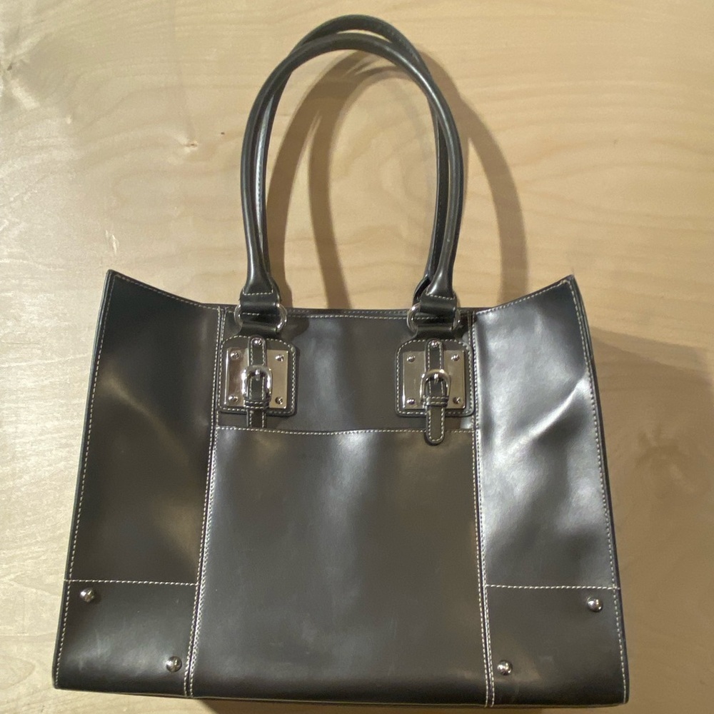 Wilson Leather Brown Purse/Tote (KM)